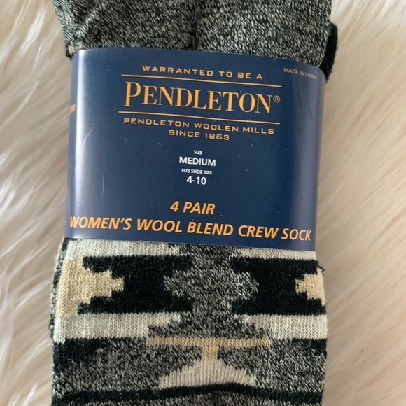Last pack-Pendleton Wool Blend Womens Socks - Picture 2 of 5